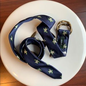 J. Crew Silk Belt 🐢